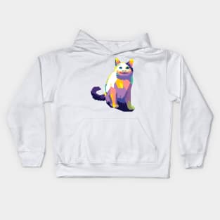 Polite Cat Meme Kids Hoodie